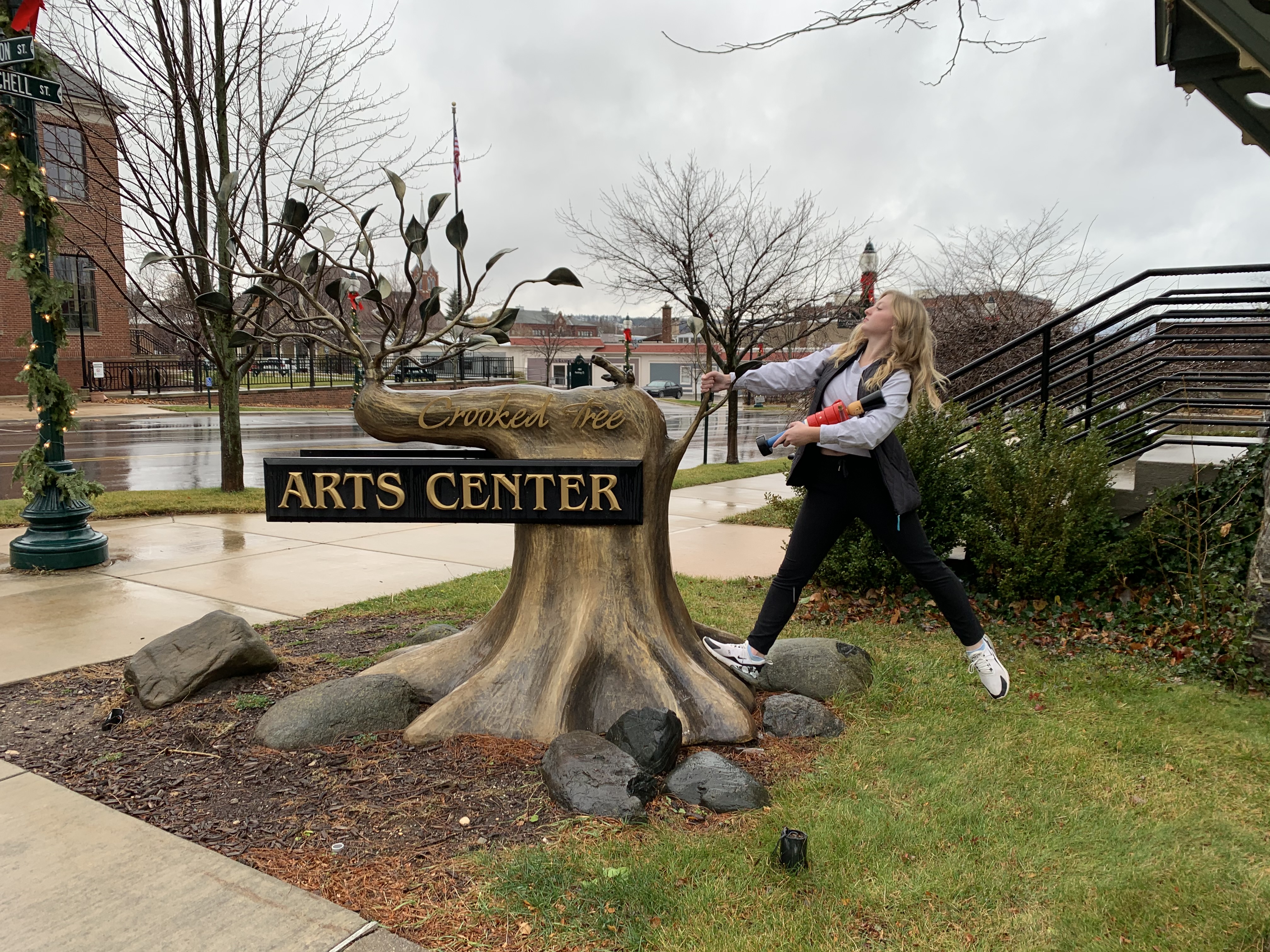 Emily Stabile as Clara in Nutcracker 2020