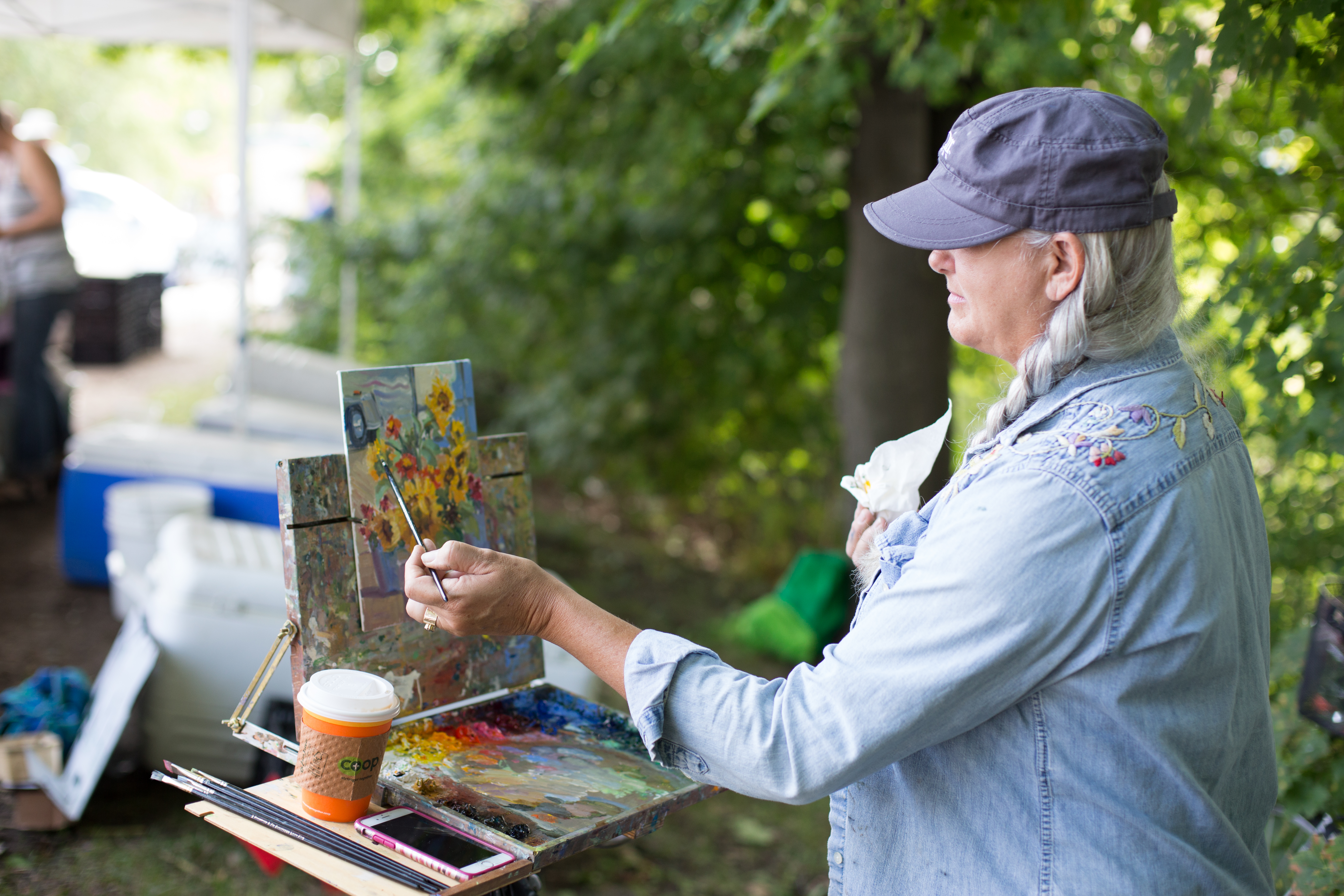 Lori Feldpausch plein air painting