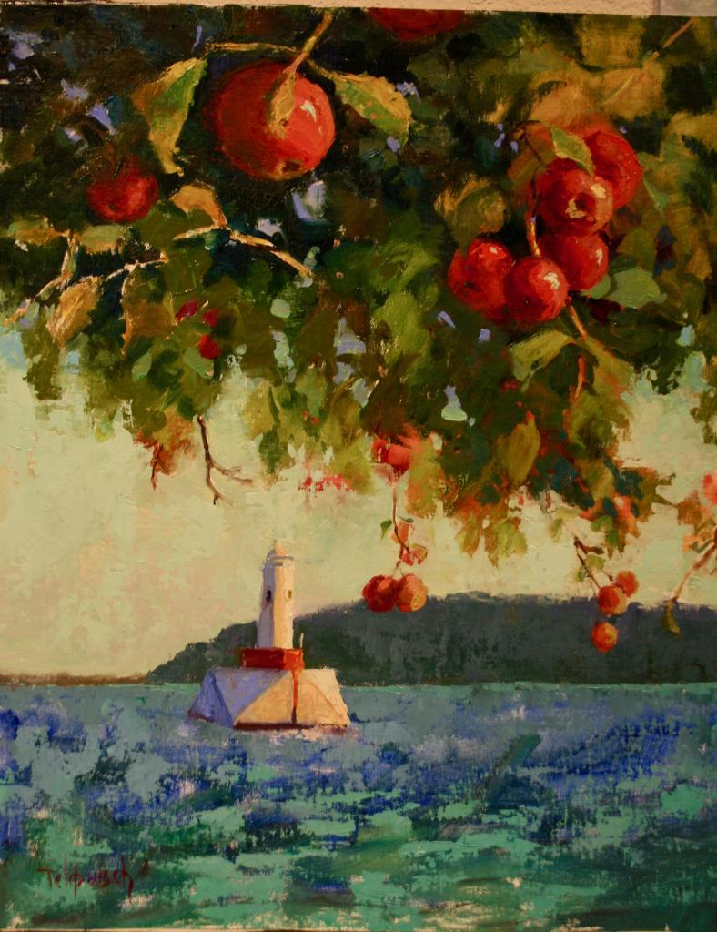 Apples on the water